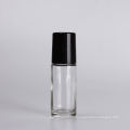 Empty Clear Round Glass Roll On Bottle Stick For Perfume